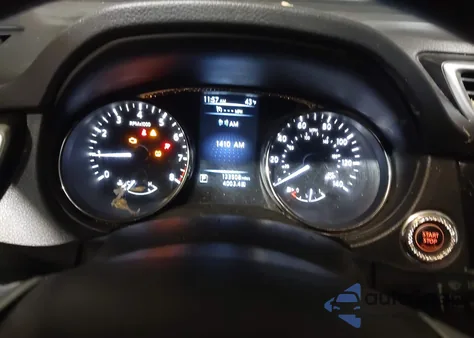 2015 Nissan Rogue Sv z USA, uszkodzony, nr VIN KNMAT2MV6FP551904